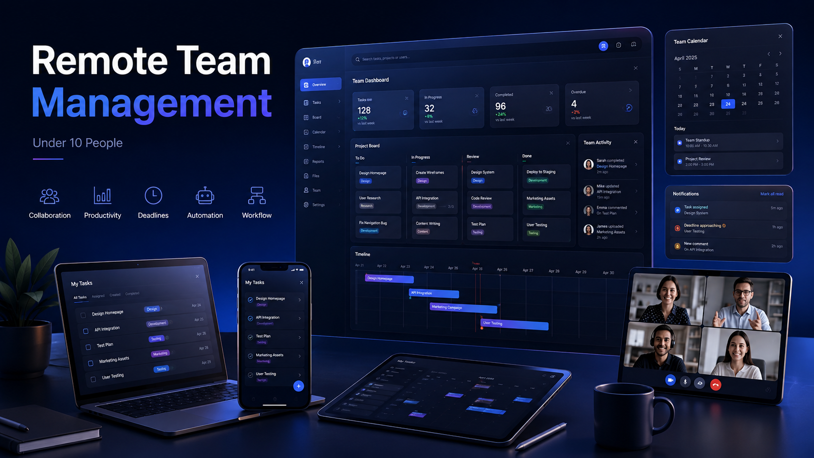 Best Project Management Software for Remote Teams Under 10 People (2026)